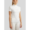 Polo de concours Montar MoViolet femme - Blanc