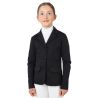 Veste de concours Montar Junior ton sur ton crystal - Noir