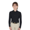 Base Layer Equestro d'entraînement à manches longues fille - Noir