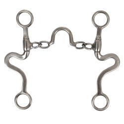 PARTRADE WESTERN MORS À CHEVAL EN ACIER INOXYDABLE 5 PORT PARTRADE WESTERN MORS À CHEVAL EN ACIER INOXYDABLE 5 PORT