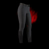 Pantalon slim fit femme Equestro Ridertechnology full grip - Noir