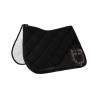 Tapis de saut logo en strass Equestro - Noir