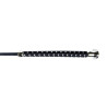 Cravache HKM Argent - Noir