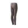 Pantalon d'équitation thermique full grip Horze Rhea enfant poches arrière - Noir