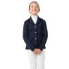 Veste de concours Montar Junior ton sur ton crystal - Marine