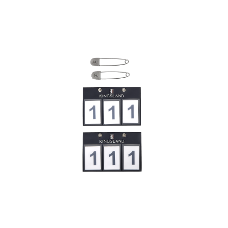 Porte numéro Kingsland 3 poches vendu par 2