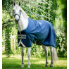 Couverture Horseware Amigo Bravo 12 Original 0g 1200D - Marine / gris titanium / argent