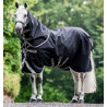 Couverture Horseware Amgio 1200D Plus Turnout Bundle 50g 100g et 200g - Noir / gris titane / argent