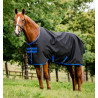 Couverture Amigo Ripstop Horseware 900D Turnout doublé polaire 50g - Noir / bleu classique