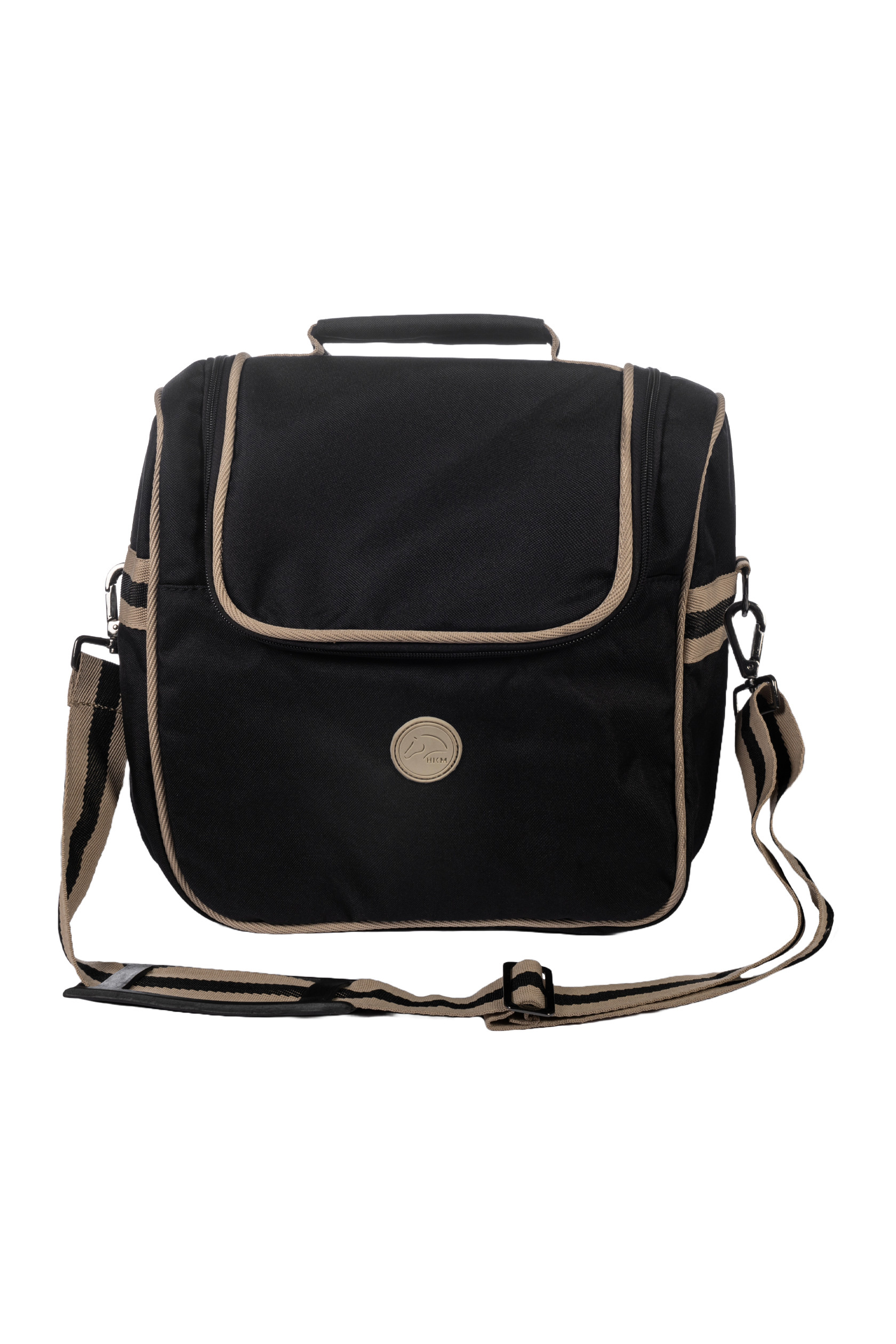 Sac de pansage HKM Joules Noir / beige