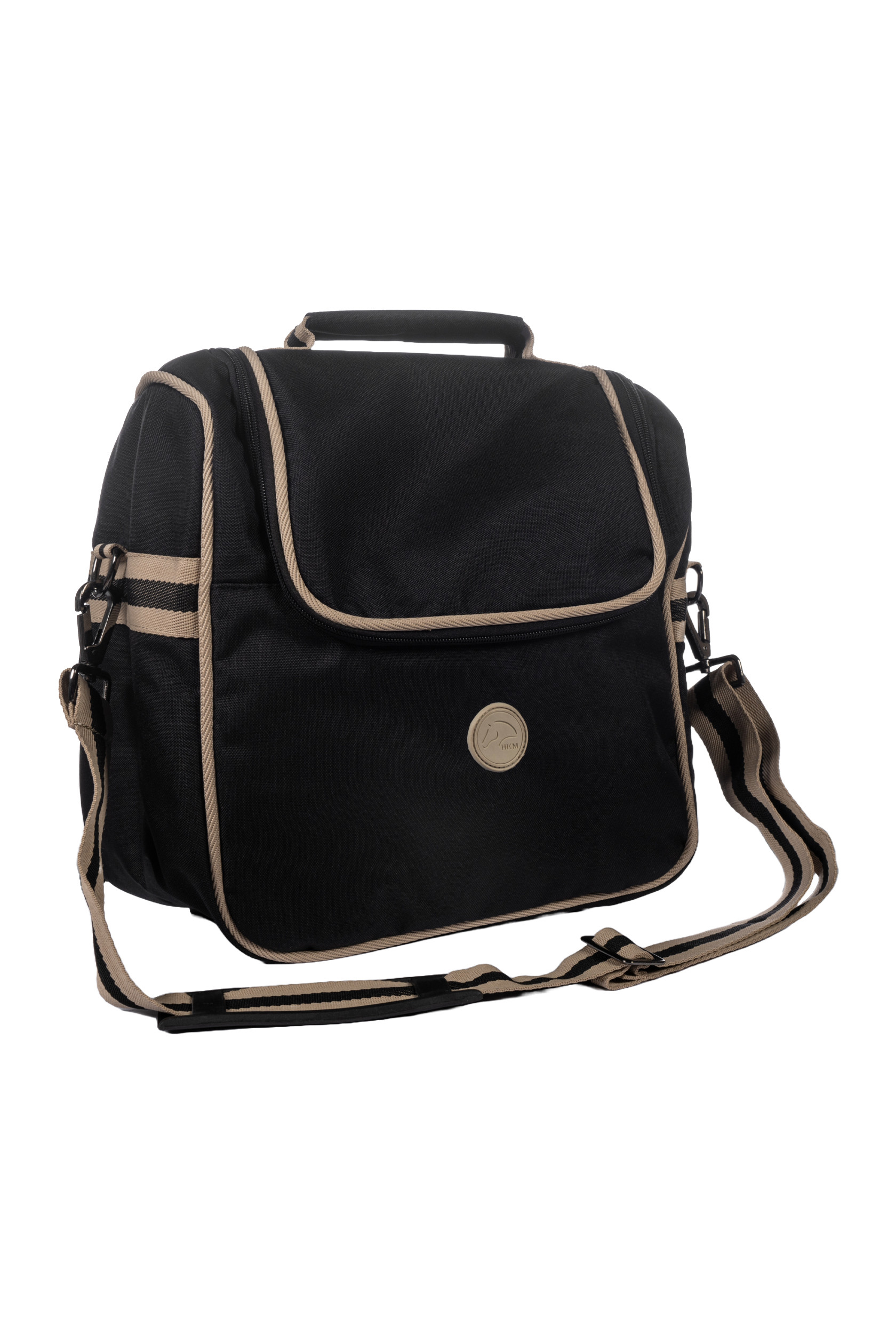 Sac de pansage HKM Joules Noir / beige