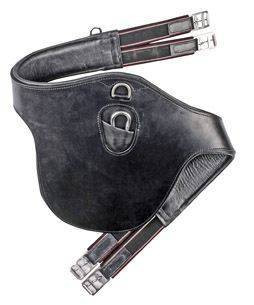 Sangle bavette HKM Marron