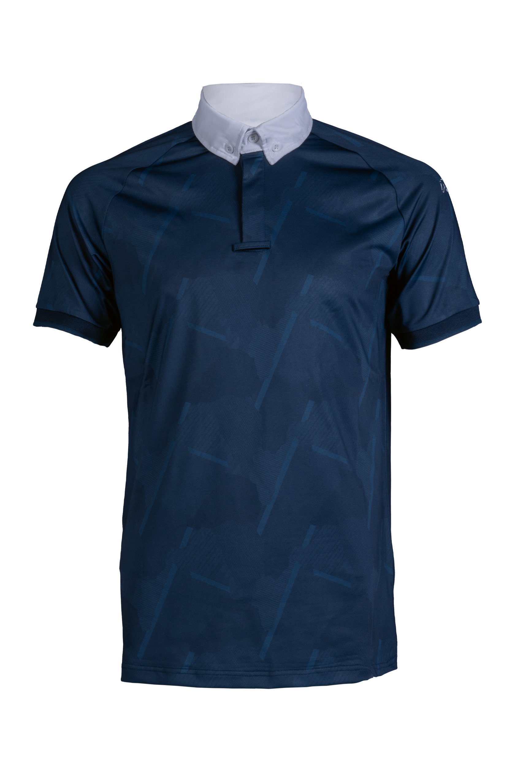 Polo de concours hommes Dylan HKM Bleu foncé Polo de concours hommes Dylan HKM Bleu foncé