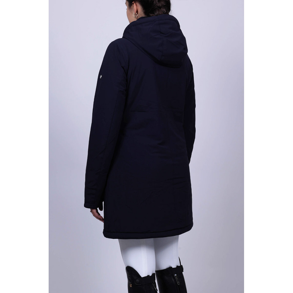 Veste Parka D'équitation Irideon Felicity Pour Femme - Taille 2X - Noir - Occasion