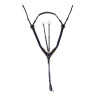 Collier de chasse Cambridge mouton synthétique HKM - Noir