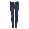 Pantalon Hunter Kids basanes en Alos HKM - Bleu foncé