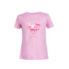 T-shirt enfants HKM I love horse riding - Rose