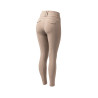 Pantalon d'équitation femme B Vertigo thermique grip intégral Enya - Brun boue