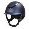 Casque EQ3 Pardus Smooth Top avec molette Back on Track - Bleu pailleté