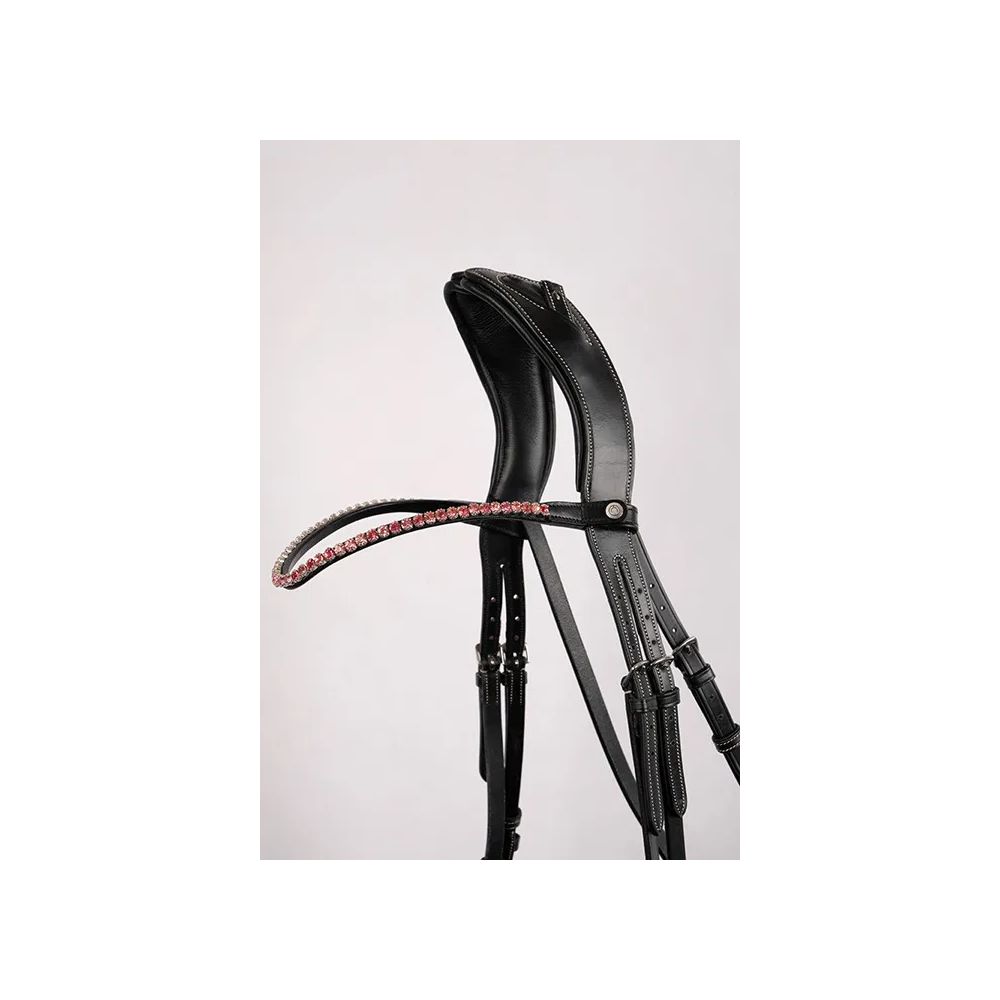 ExionPro Frontale En Cuir De Cristal Brillant Matelassé Incurvé Pour