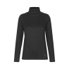 Pull à col roulé tricoté femme Kingsland KLVikula - Noir