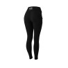 Pantalon d'équitation thermique Fond intégral Silicone Justine femme B Vertigo - Noir