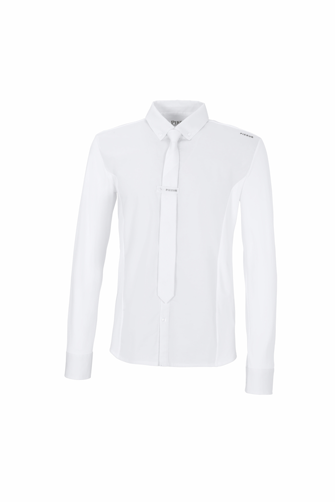 Cravate Pikeur Tie 1871 Sport homme Blanc