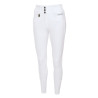 Pantalon Pikeur Candela fond de peau femme McCrown Ganzbesatz - Blanc