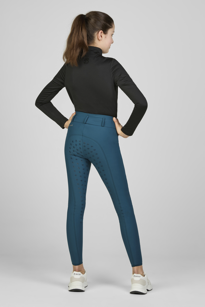 Pantalon Pikeur Lilith fille full grip taille haute 9105 Océan profond Bleu