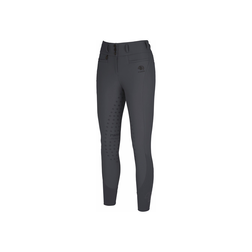 Pikeur Pantalon d'Équitation Gia Athleisure Softshell Full Grip Noir