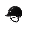 Casque d'équitation Solara II Horze - Noir / noir