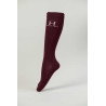Chaussettes Badminton Harcour - Aubergine