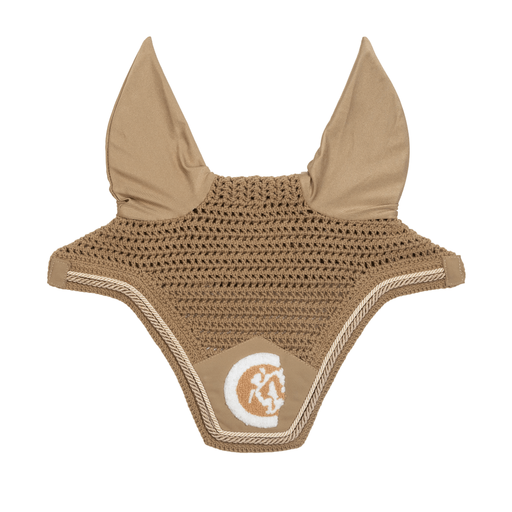 Bonnet anti-mouche Wellington 3D Logo rope Kentucky Beige