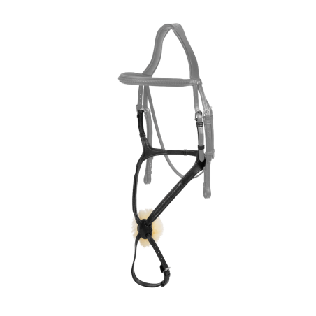 Muserolle croisée tressée New English Collection Dy'on