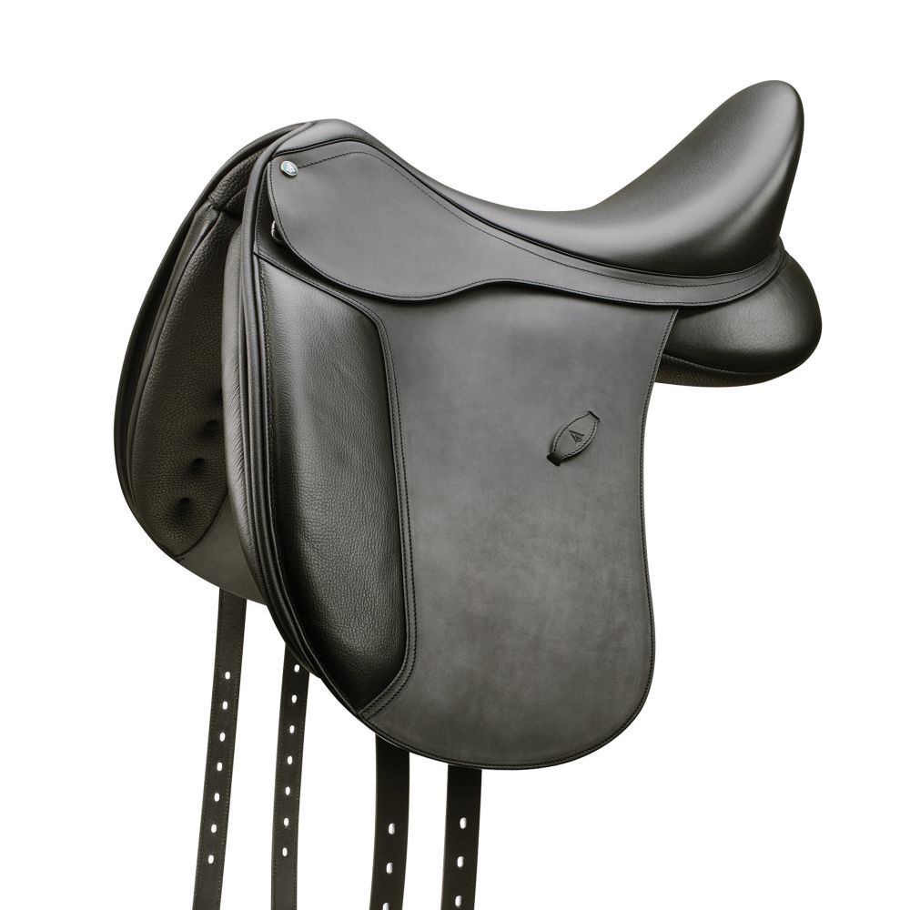 Equestro Bridon dressage Cuir Noir Équitation