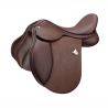 Selle mixte Bates Poney cuir Heritage - Marron