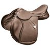Selle Bates poney Elevation Plus cuir Luxe - Marron