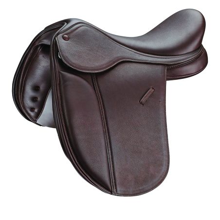 Selle Bates poney Show+ avec quartier long cuir Luxe