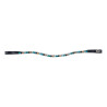 Frontal vague strass HFI - Noir / bleu clair / marine / turquoise / or