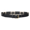 Ceinture HV Polo Chaya femme - Noir / doré