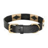 Collier du chien HV Polo Chaya - Noir / gold