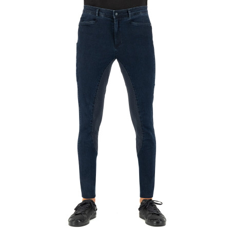 Pantalon d'équitation Euro-Star Camillo Denim FullGrip