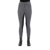 Pantalon d'équitation Euro-Star Aurelia Connect FullGrip femme - Gris magnet