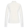 Polo de concours mesh Imperial Riding Grandprix manches longues femme - Blanc
