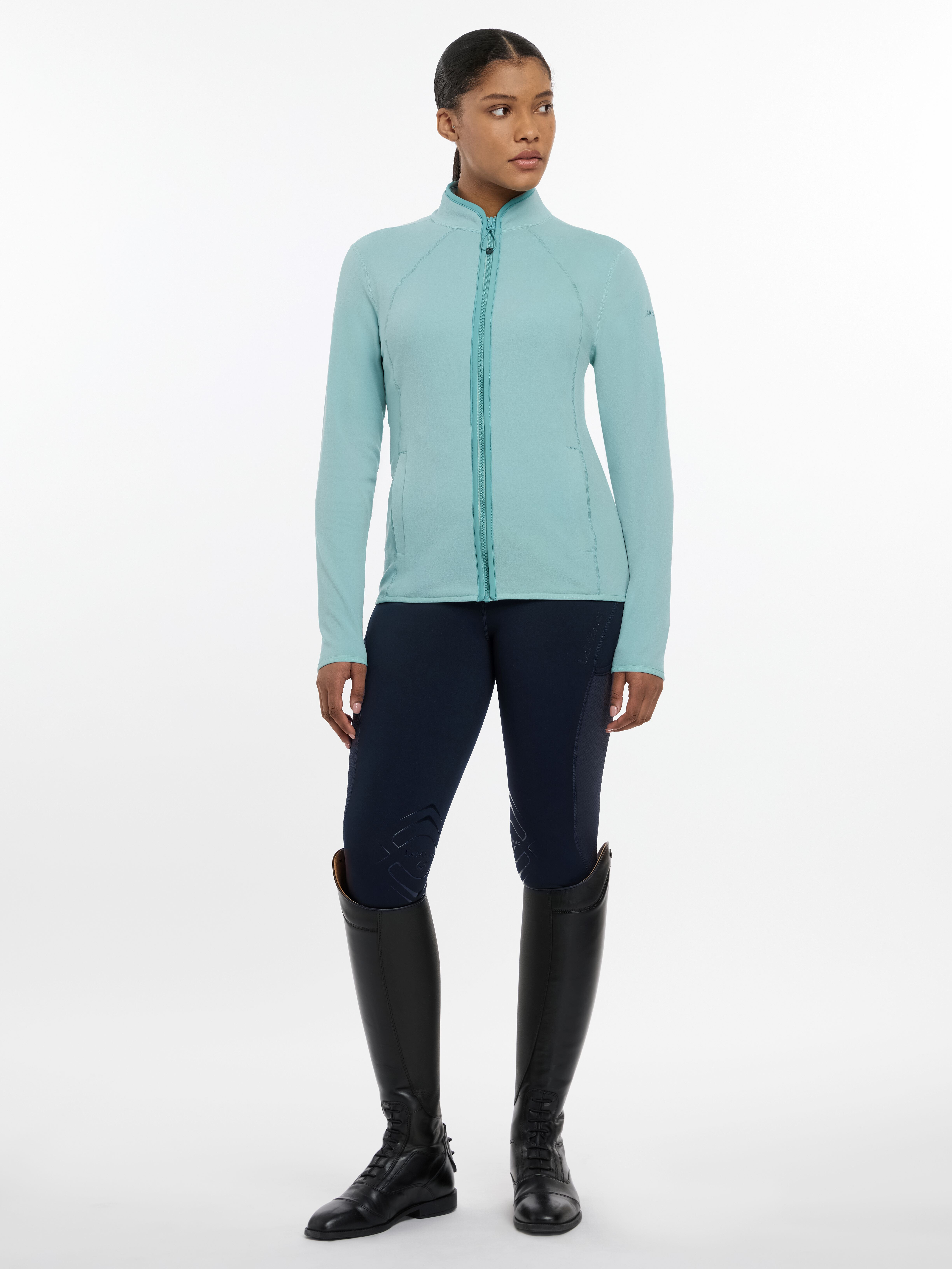 Polaire Zippée Faye LeMieux Aqua Polaire Zippée Faye LeMieux Aqua