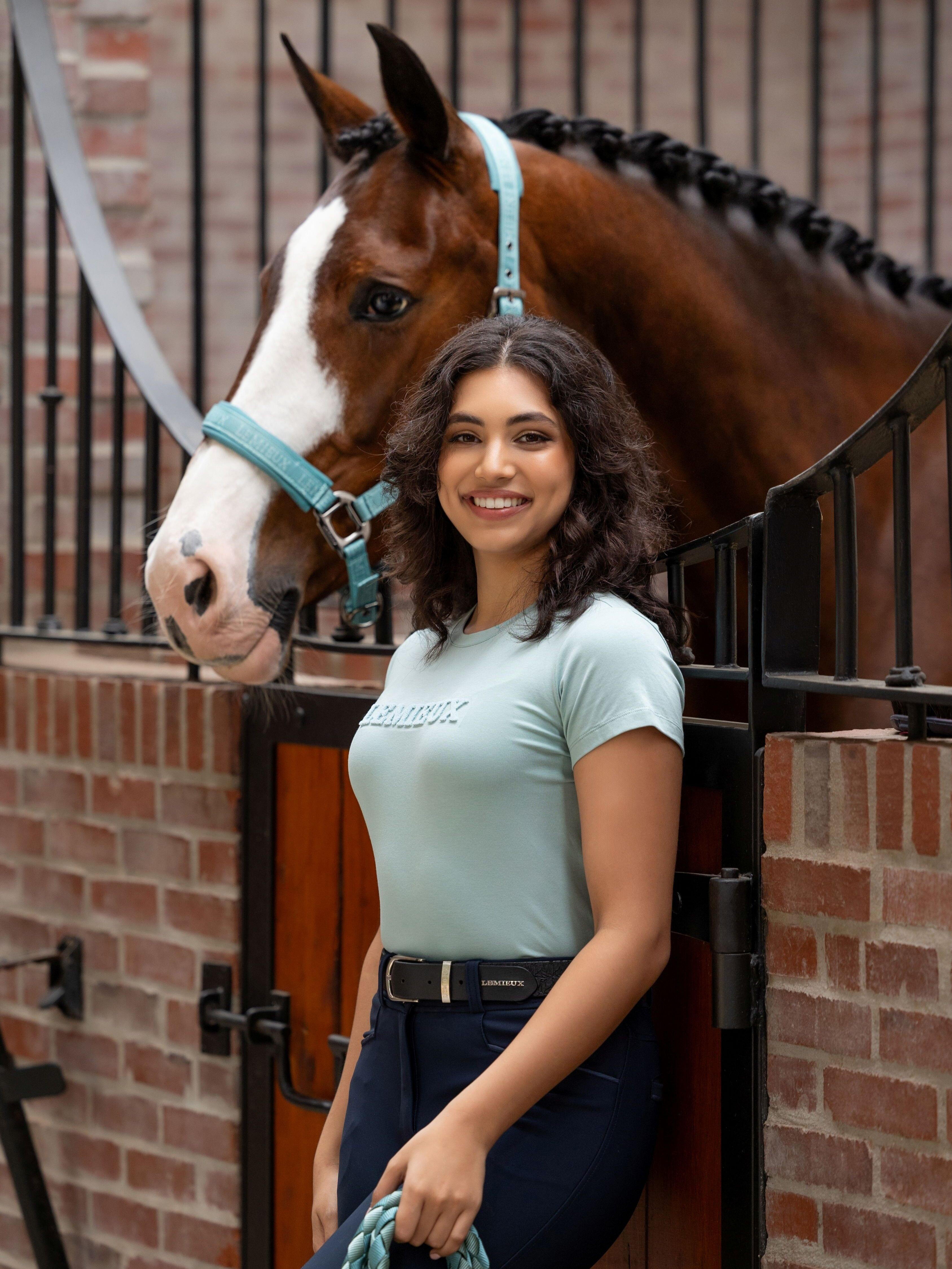 T-Shirt LeMieux Classique Aqua T-Shirt LeMieux Classique Aqua