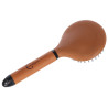 Brosse à crinière Covalliero Deluxe - Marron / noir
