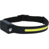 Lampe frontale à LED HeadFire 280 sensor Covalliero - Noir