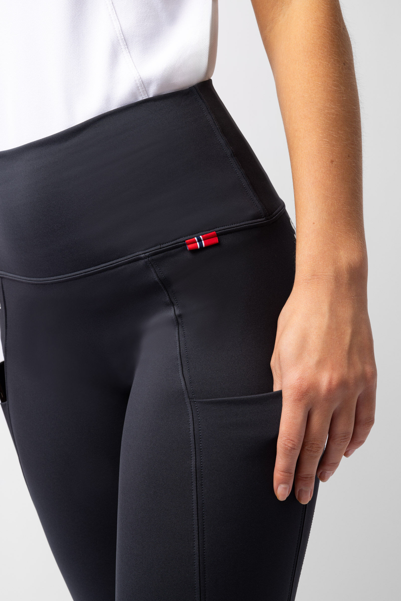 Legging taille haute Lara femme B Vertigo Bleu marine foncé / blanc Legging taille haute Lara femme B Vertigo Bleu marine foncé / blanc