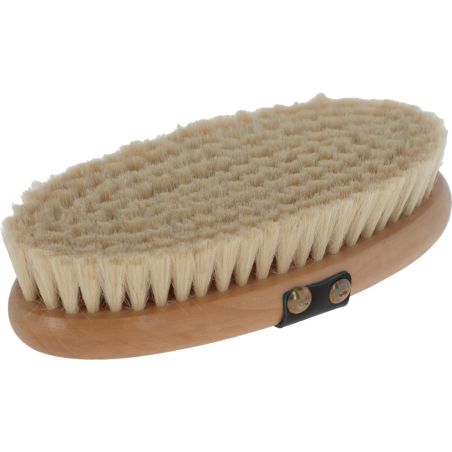 Brosse douce Brush&Co poil de chèvre Kerbl